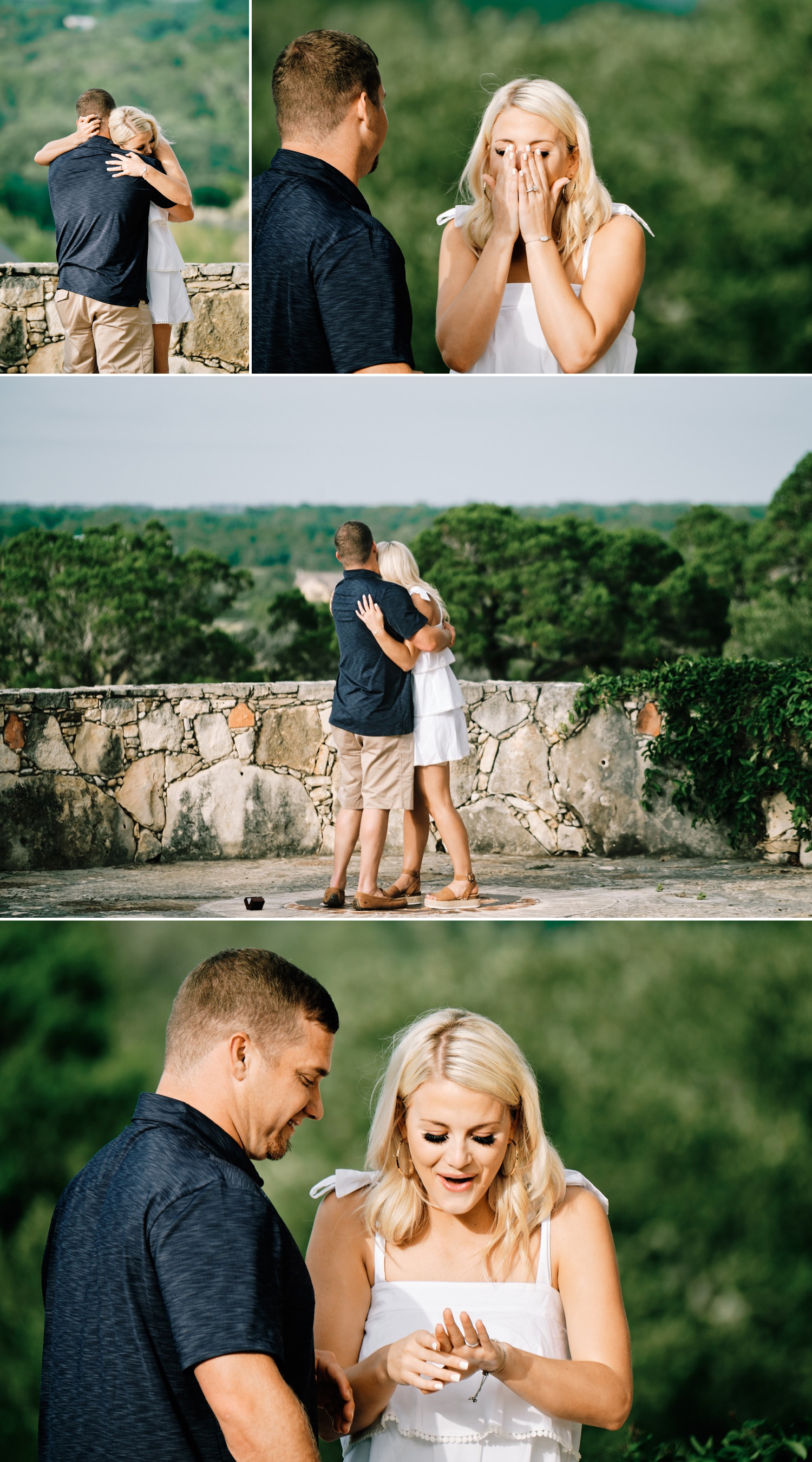 Camp Lucy Proposal ~ more reactions from Paulena to Sean's proposal ~ Austin wedding photographer Mercedes Morgan Photography